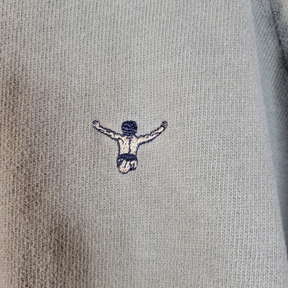 Mens Chiemsee V-neck Heavy 100% Cotton Plush Jersey Pullover Size XL - Picture 3 of 8